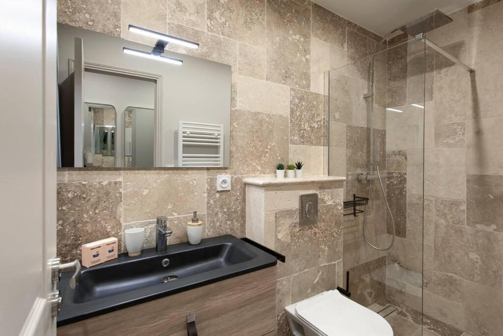 L19 1Bdr Massena Central 2Mins Sea/Promenadeac/Balcony Nizza Esterno foto