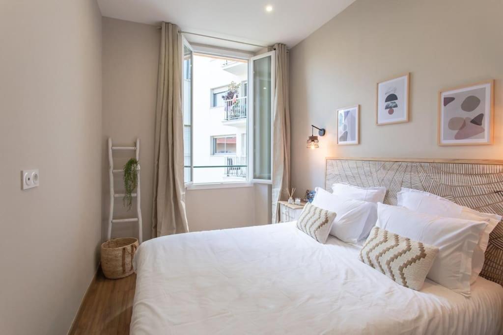 L19 1Bdr Massena Central 2Mins Sea/Promenadeac/Balcony Nizza Esterno foto